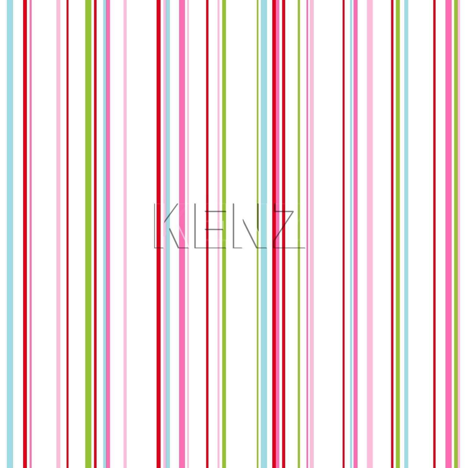 wallpaper stripes lime green, pink and turquoise 115726
