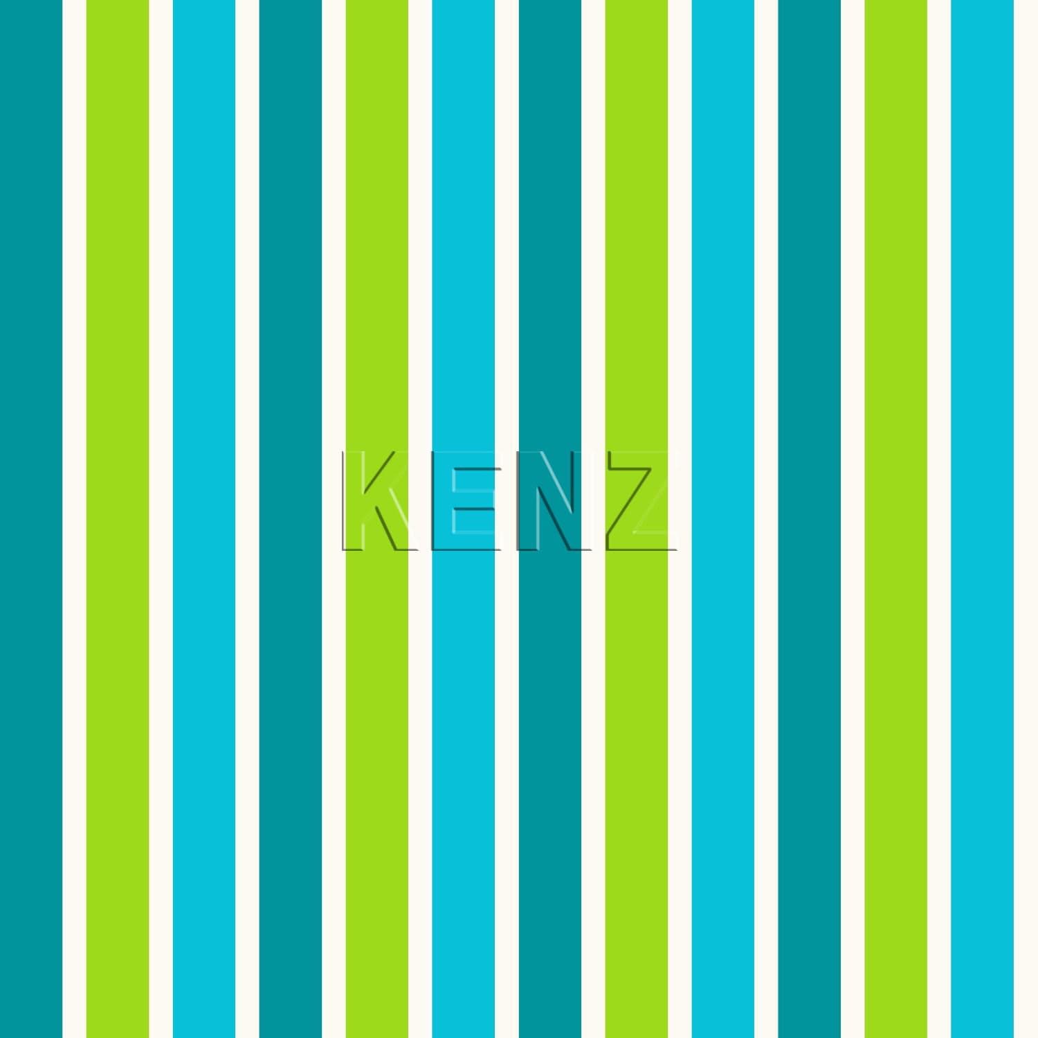 wallpaper stripes turquoise and lime green 115817