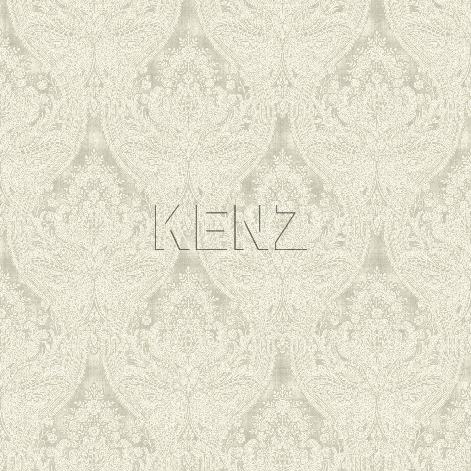 wallpaper baroque print brown 127606