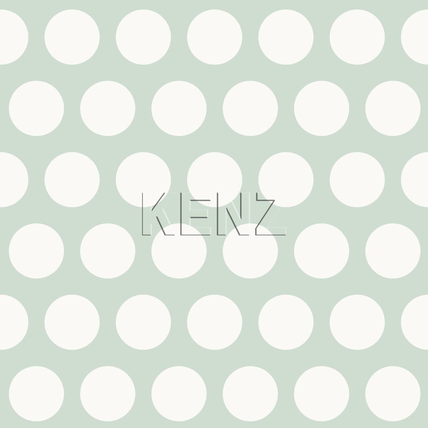 wallpaper small dots mint green and white 128711