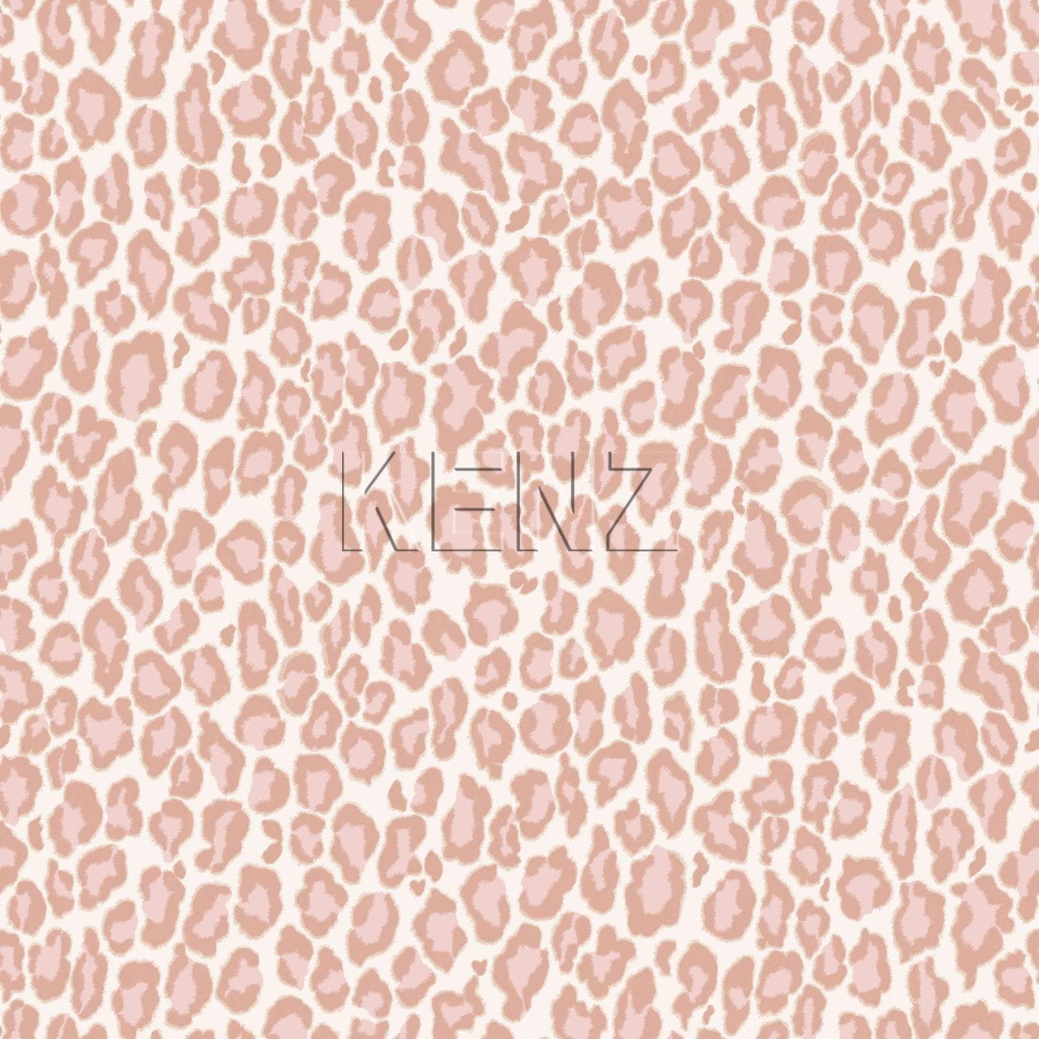 wallpaper panther print peach pink 128821