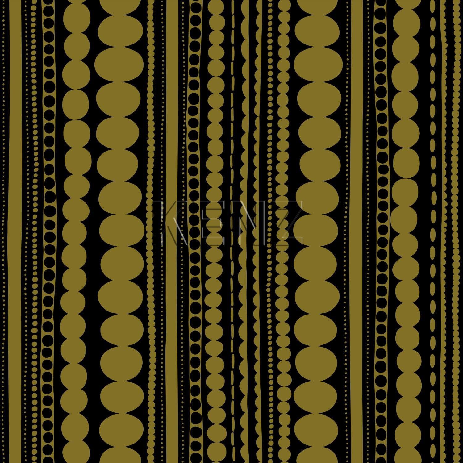 wallpaper beads black and shiny gold 128822