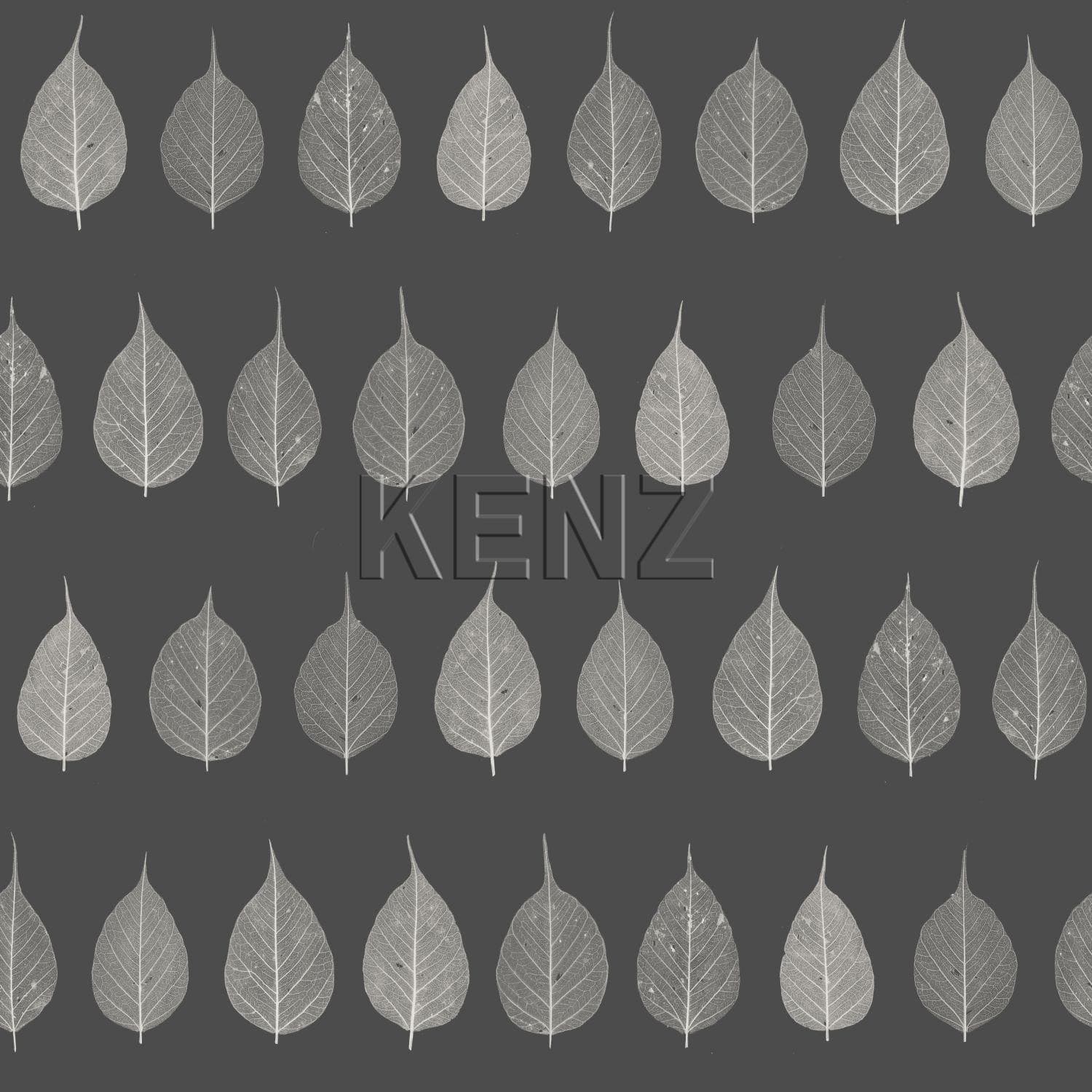 wallpaper skeleton leaves black and brown and anthracite gray 128849
