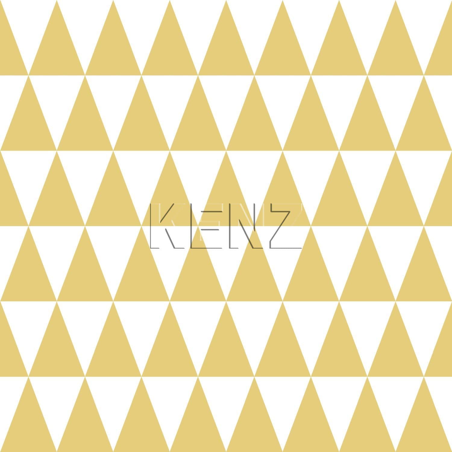 wallpaper graphic triangles ocher yellow 128863
