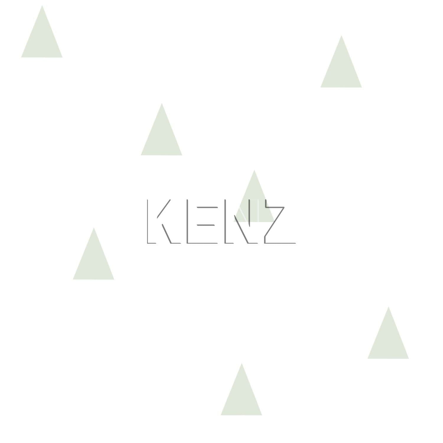 wallpaper graphic triangles mint green and white 128868