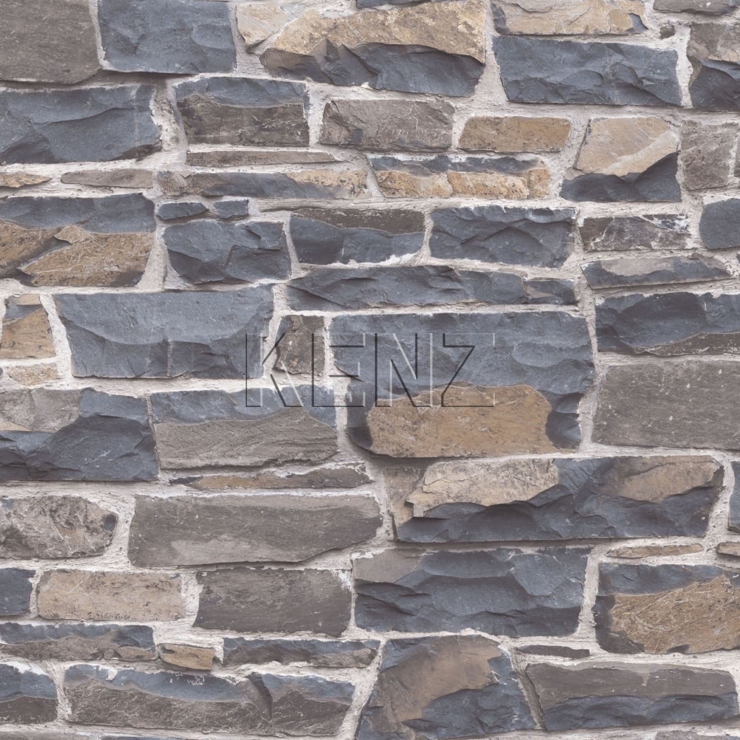 wallpaper stone wall blue and brown 138520