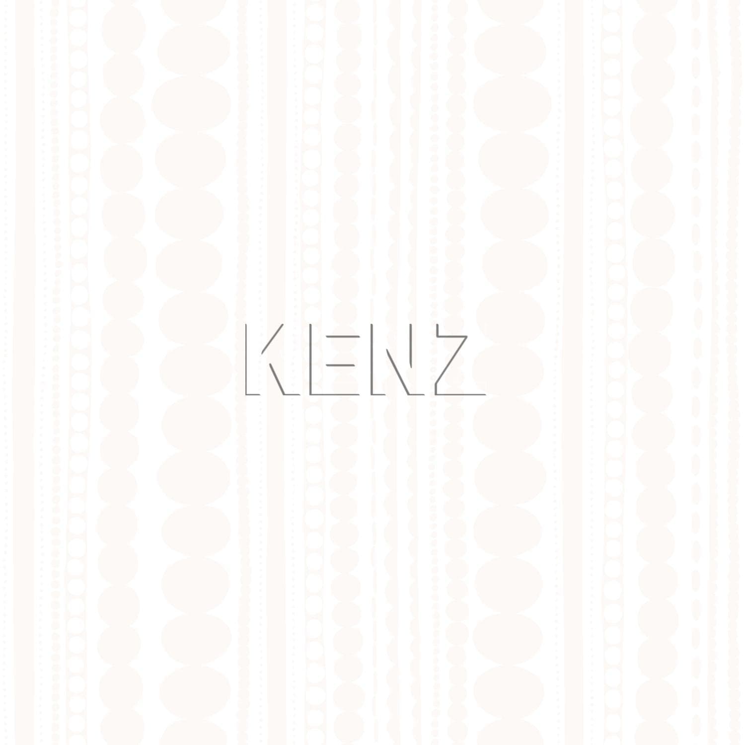 wallpaper beads white and shiny silver 138836