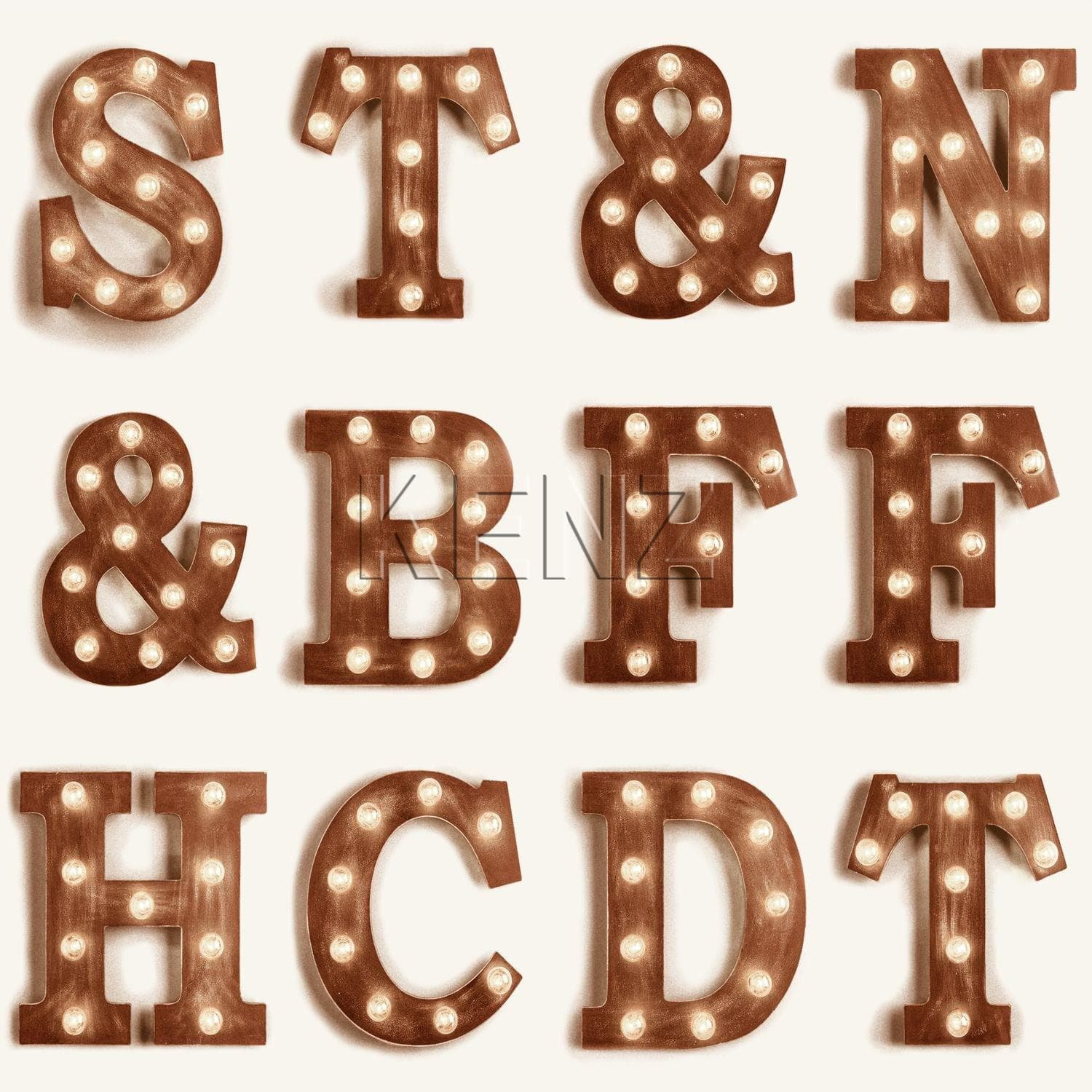 wallpaper wooden light letters sepia brown and light beige 138850