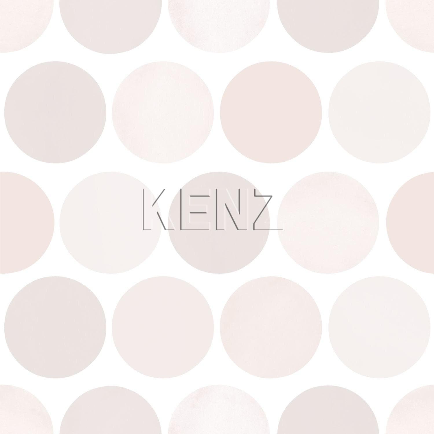 wallpaper large dots light pink 138857