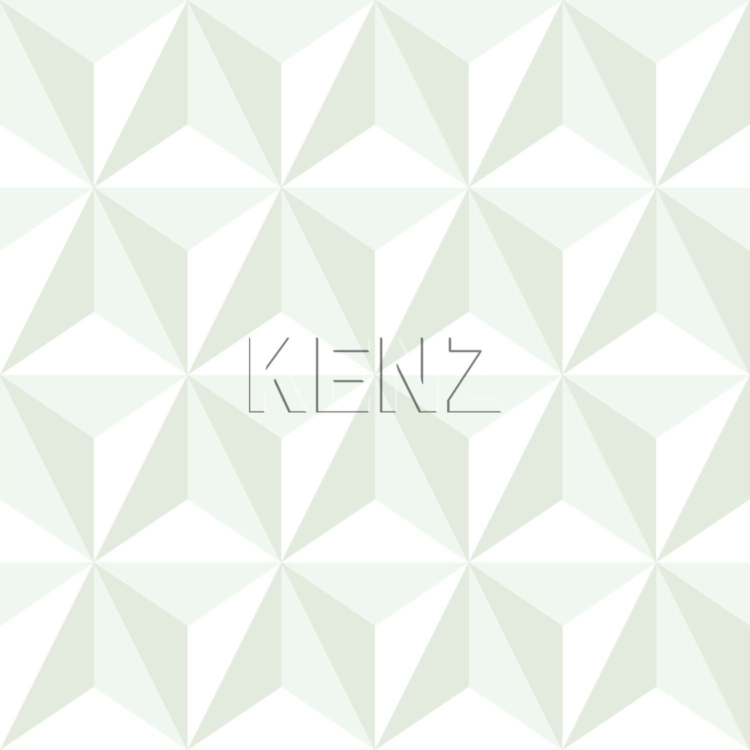 wallpaper graphic 3D motif mint green 138913