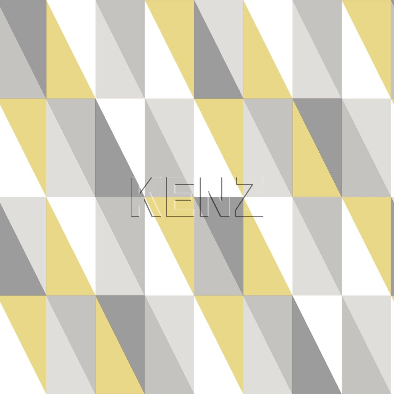 wallpaper graphic triangles ocher yellow and gray 138921