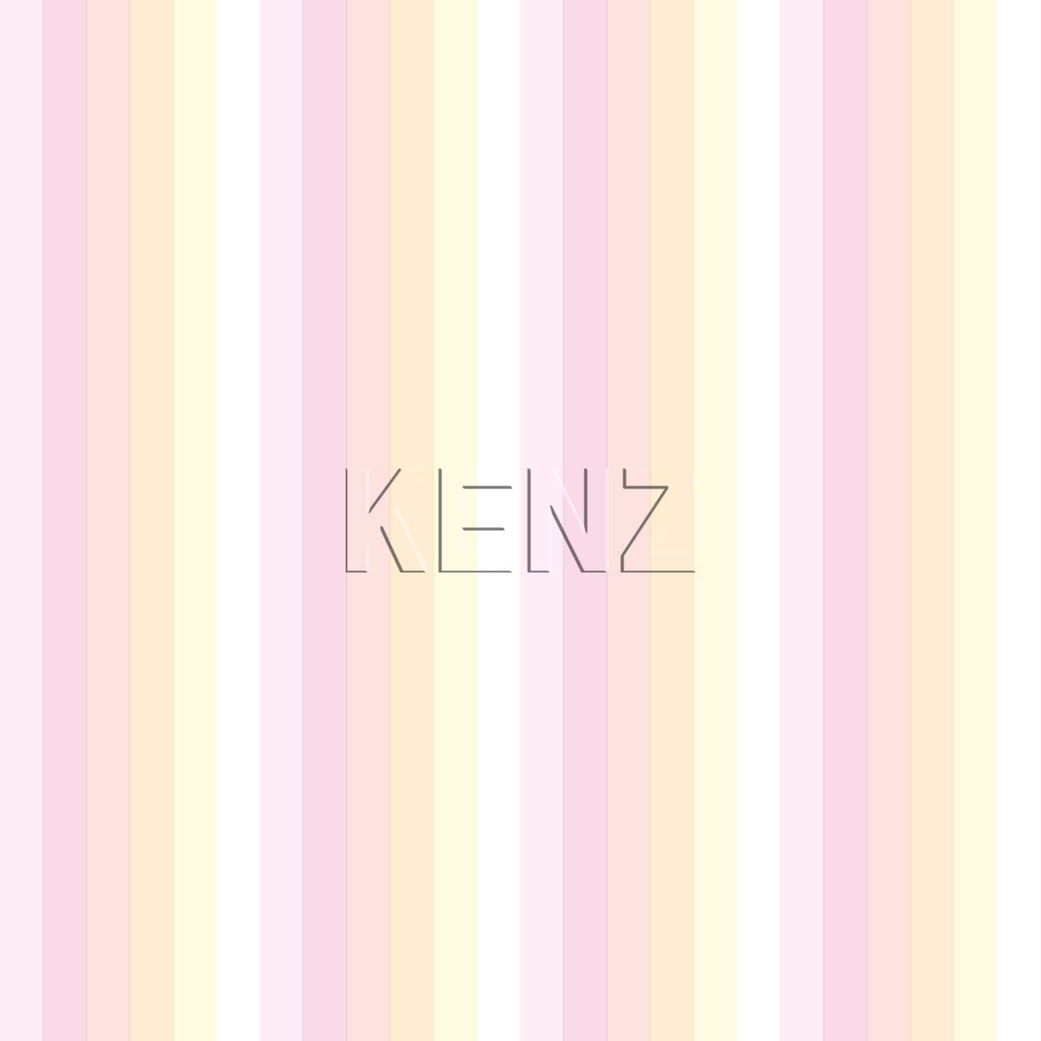 wallpaper stripes rainbow light pink and beige 138924