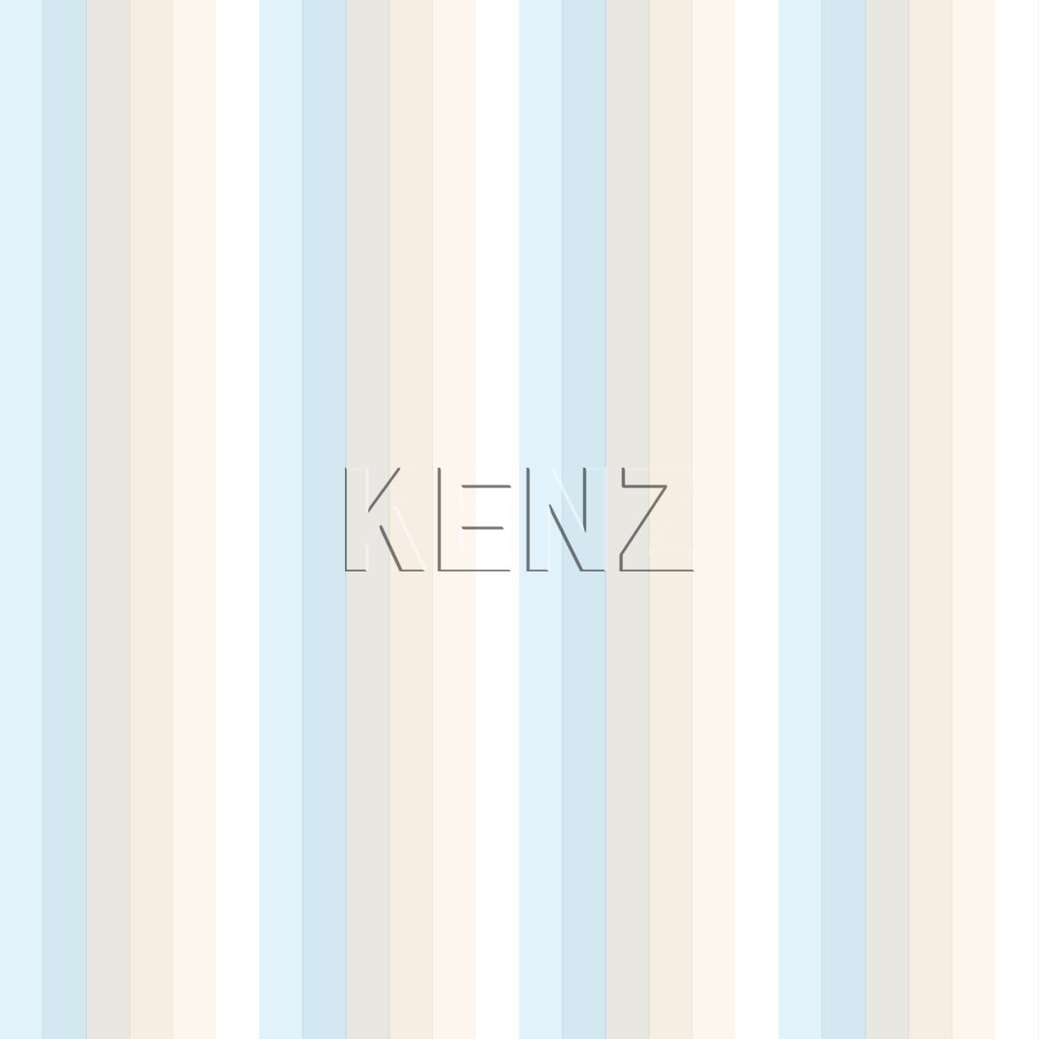 wallpaper stripes rainbow light blue and beige 138925