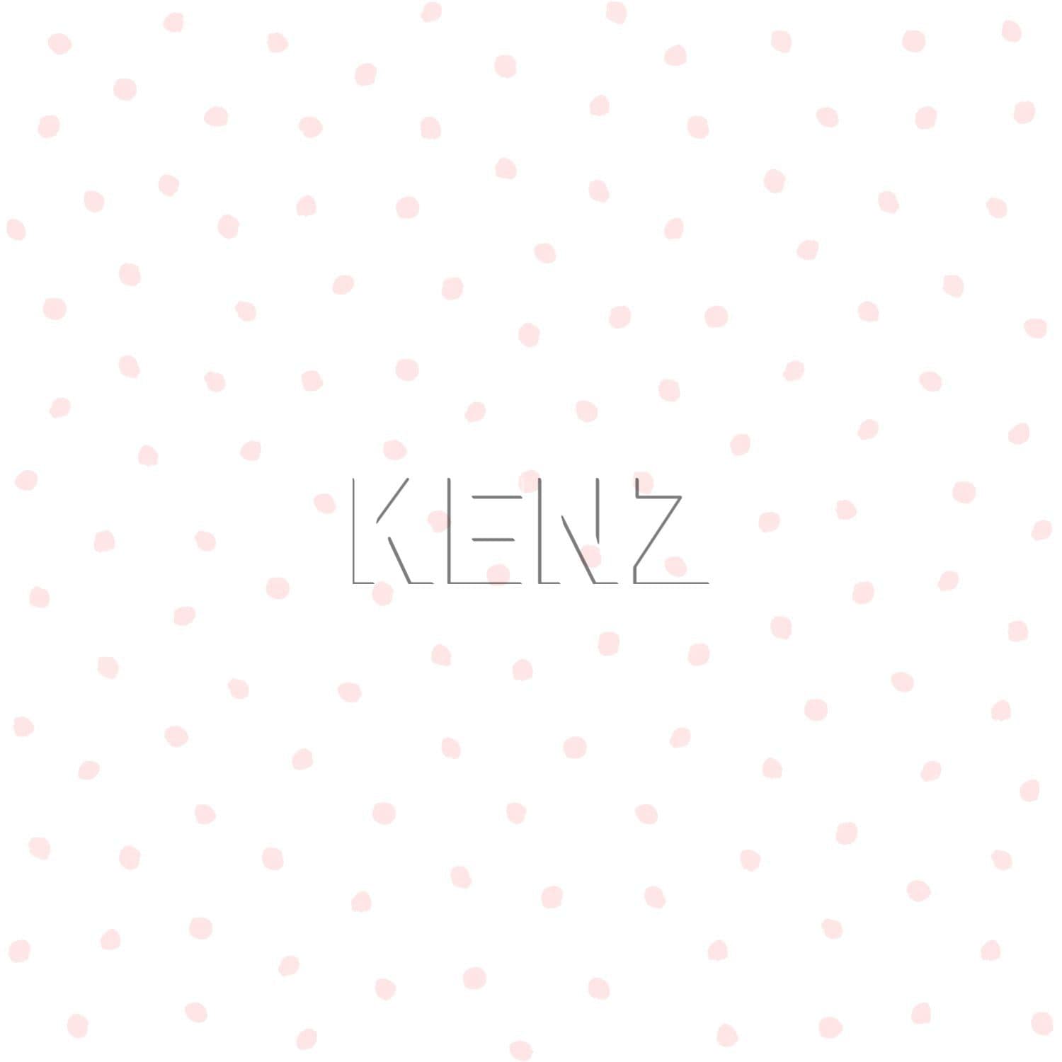 wallpaper dots light pink and white 138936