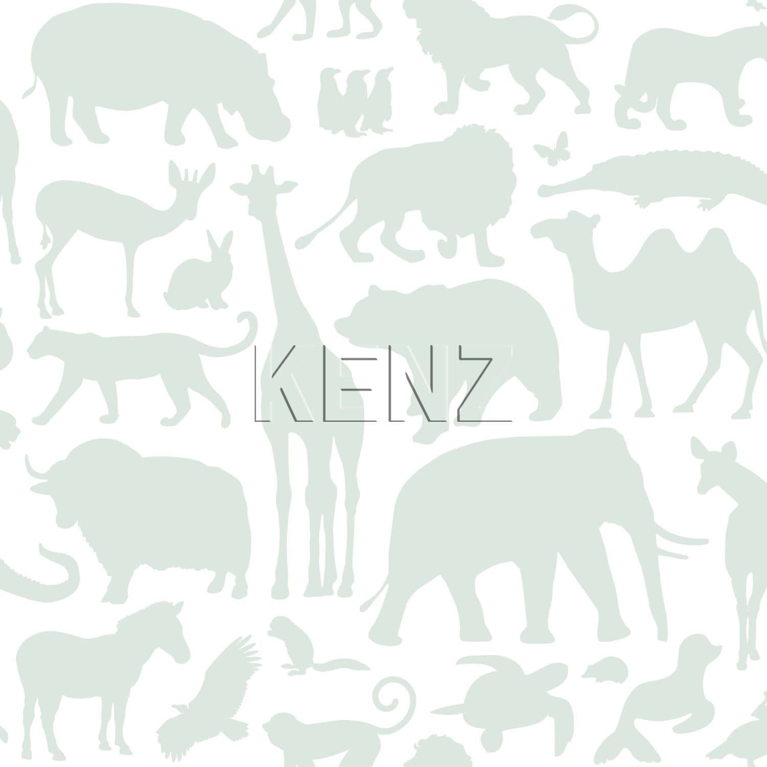 wallpaper animals mint green 139053