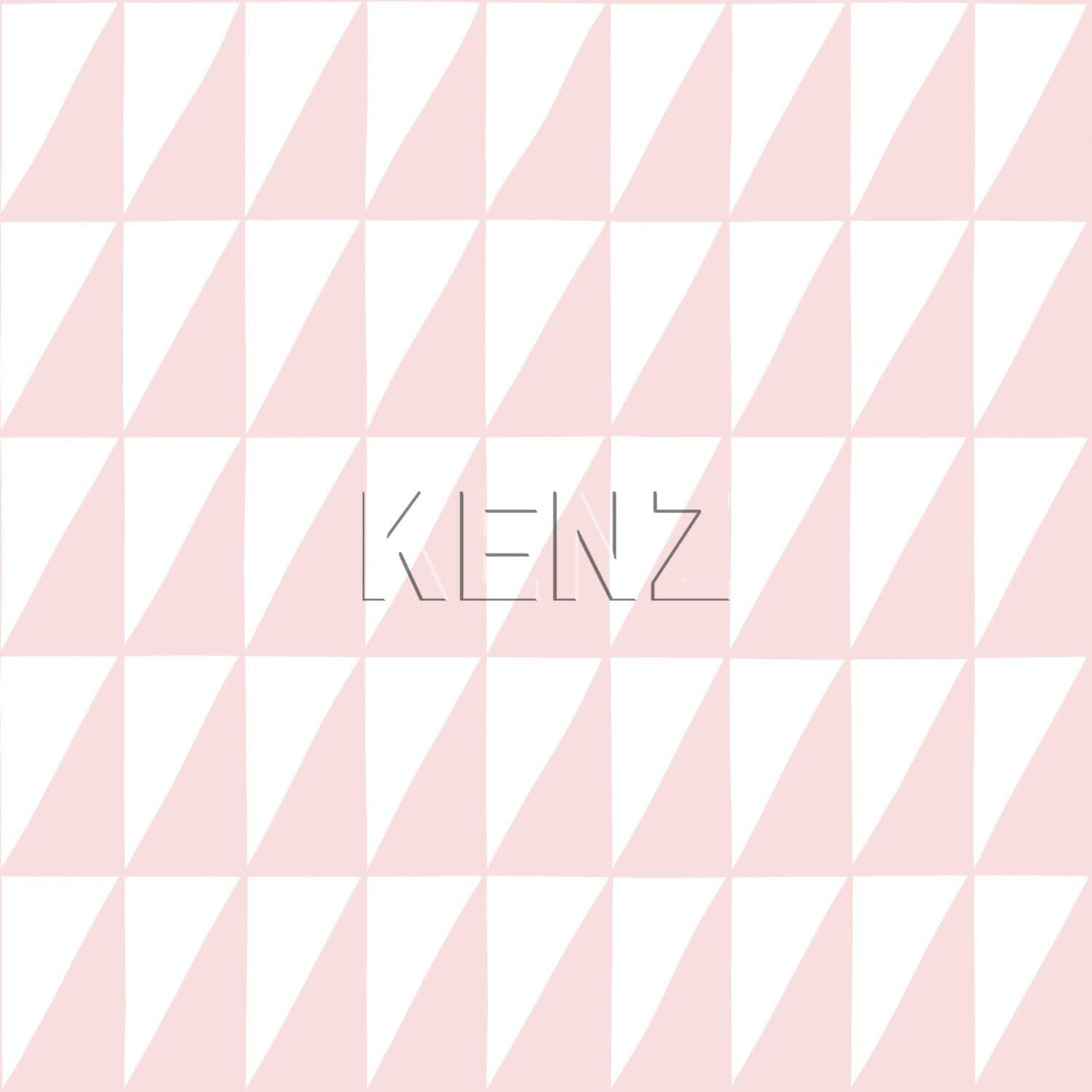 wallpaper graphic triangles soft pink 139076