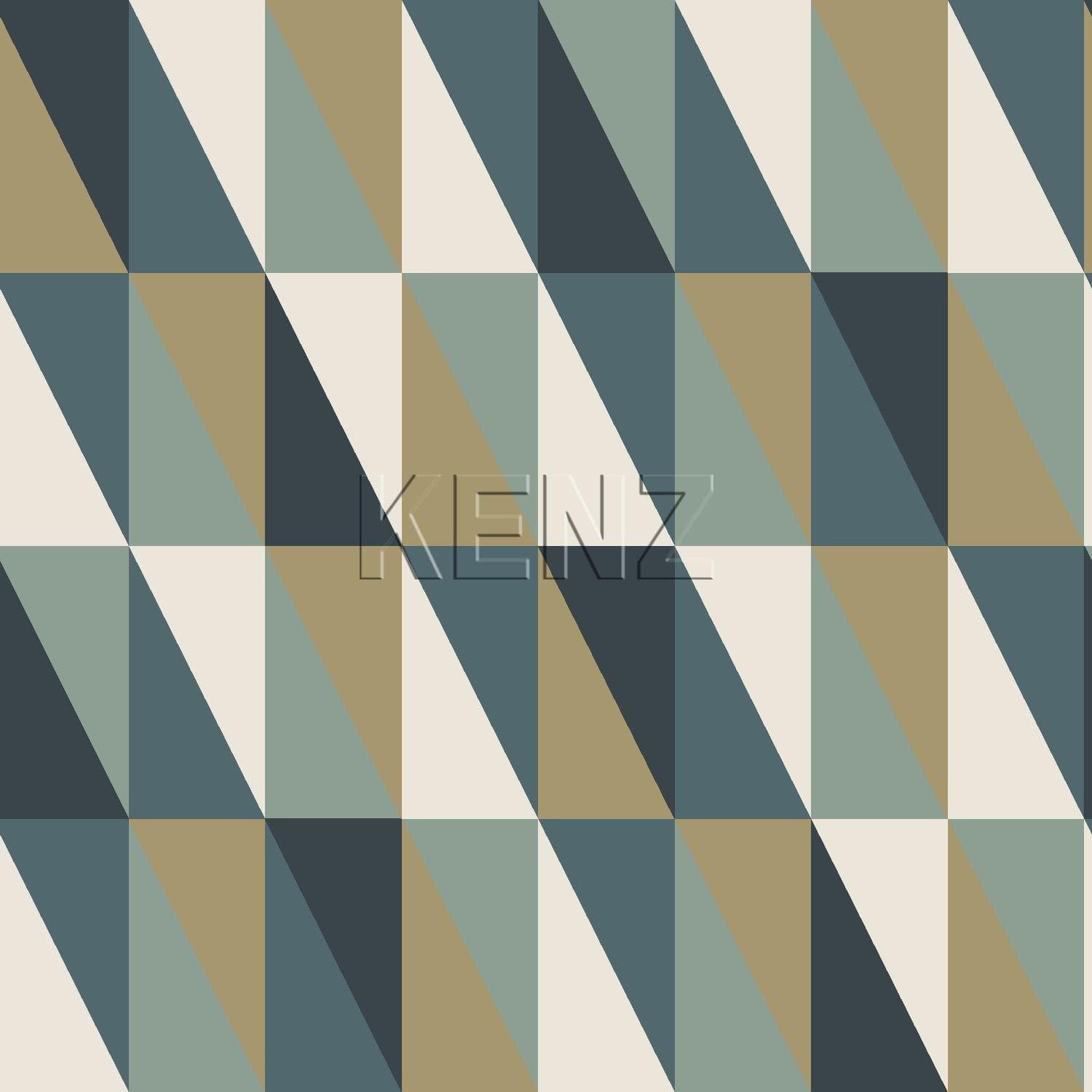 wallpaper graphic triangles gold, green and blue 139197