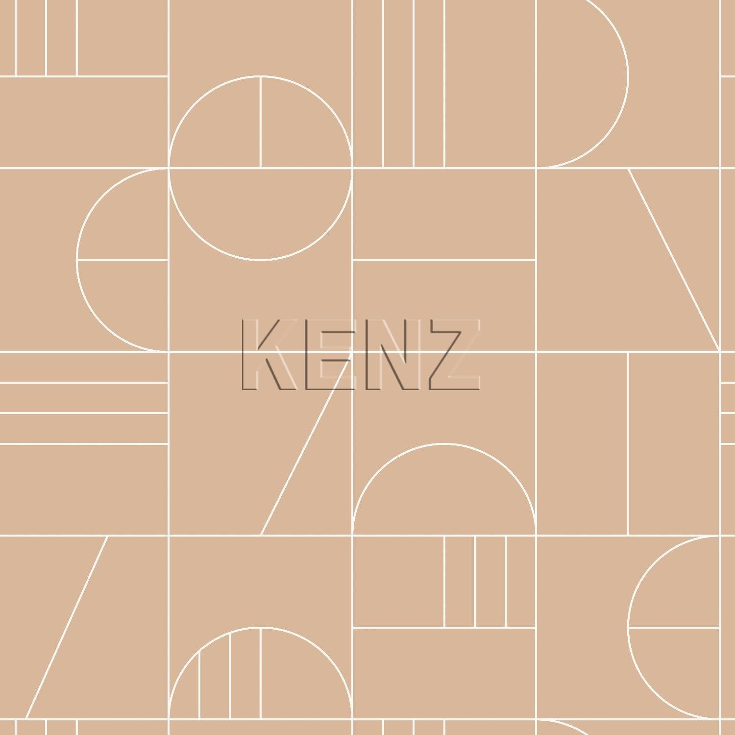 wallpaper art deco peach pink and white 139208