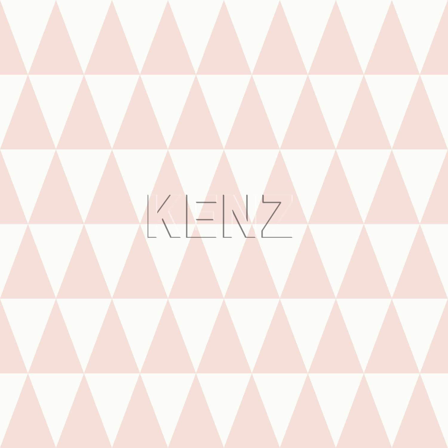 wallpaper graphic geometric triangles peach pink 148670