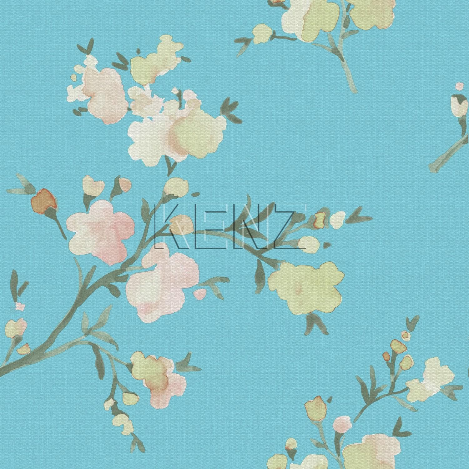 wallpaper cherry blossoms Van-Gogh-blue 148753
