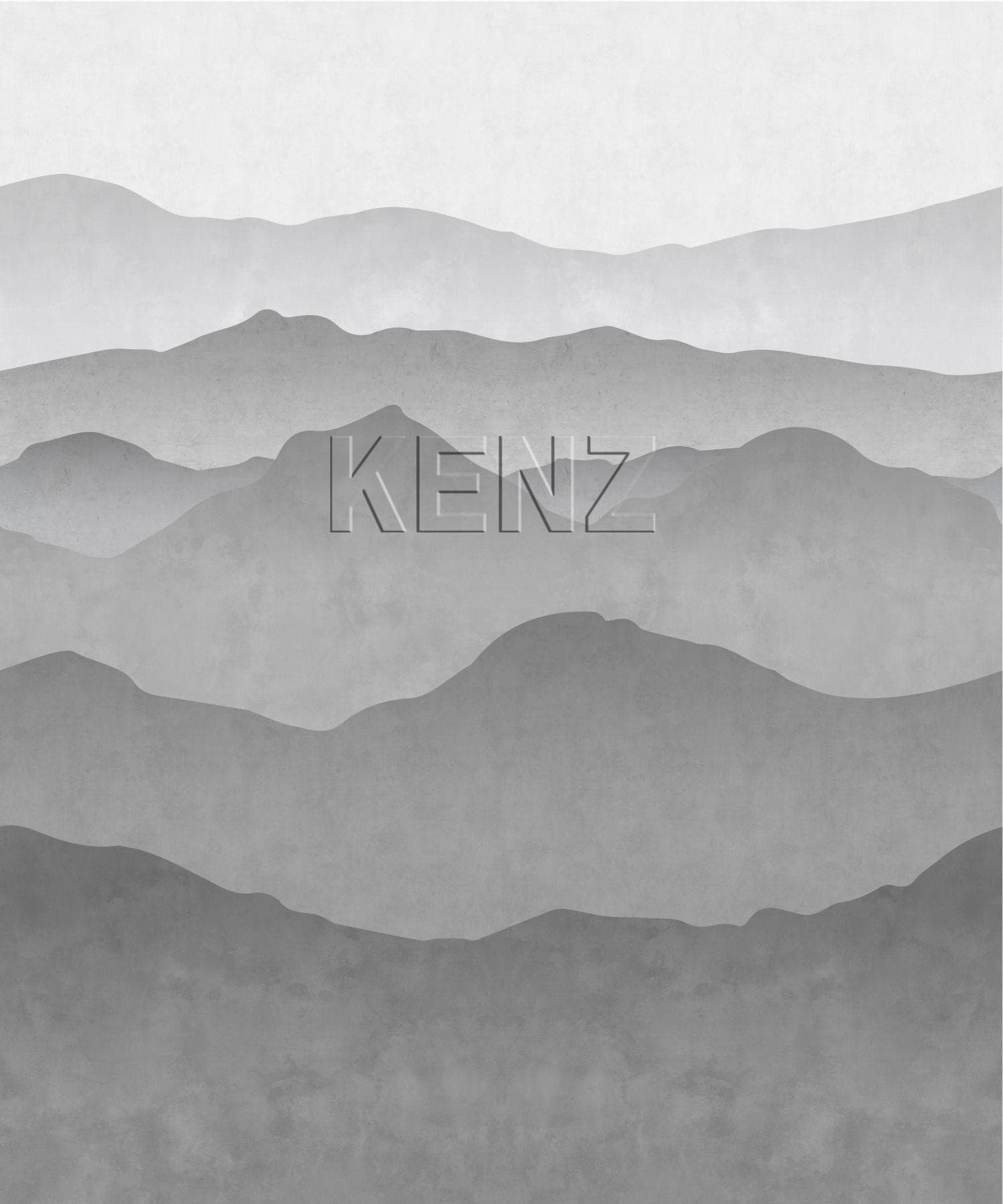 wall mural mountain landscape gray 158939