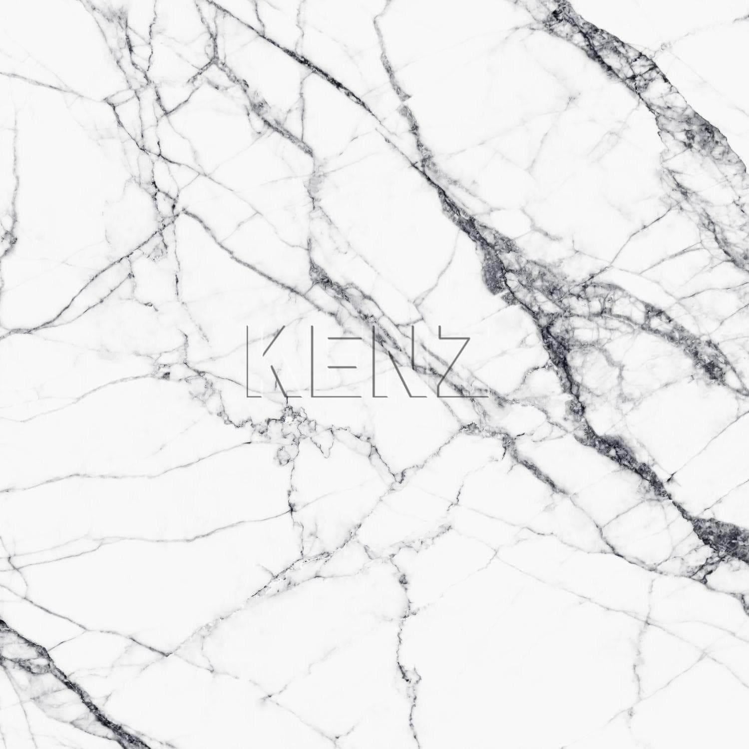 wall mural marble white and gray 158942