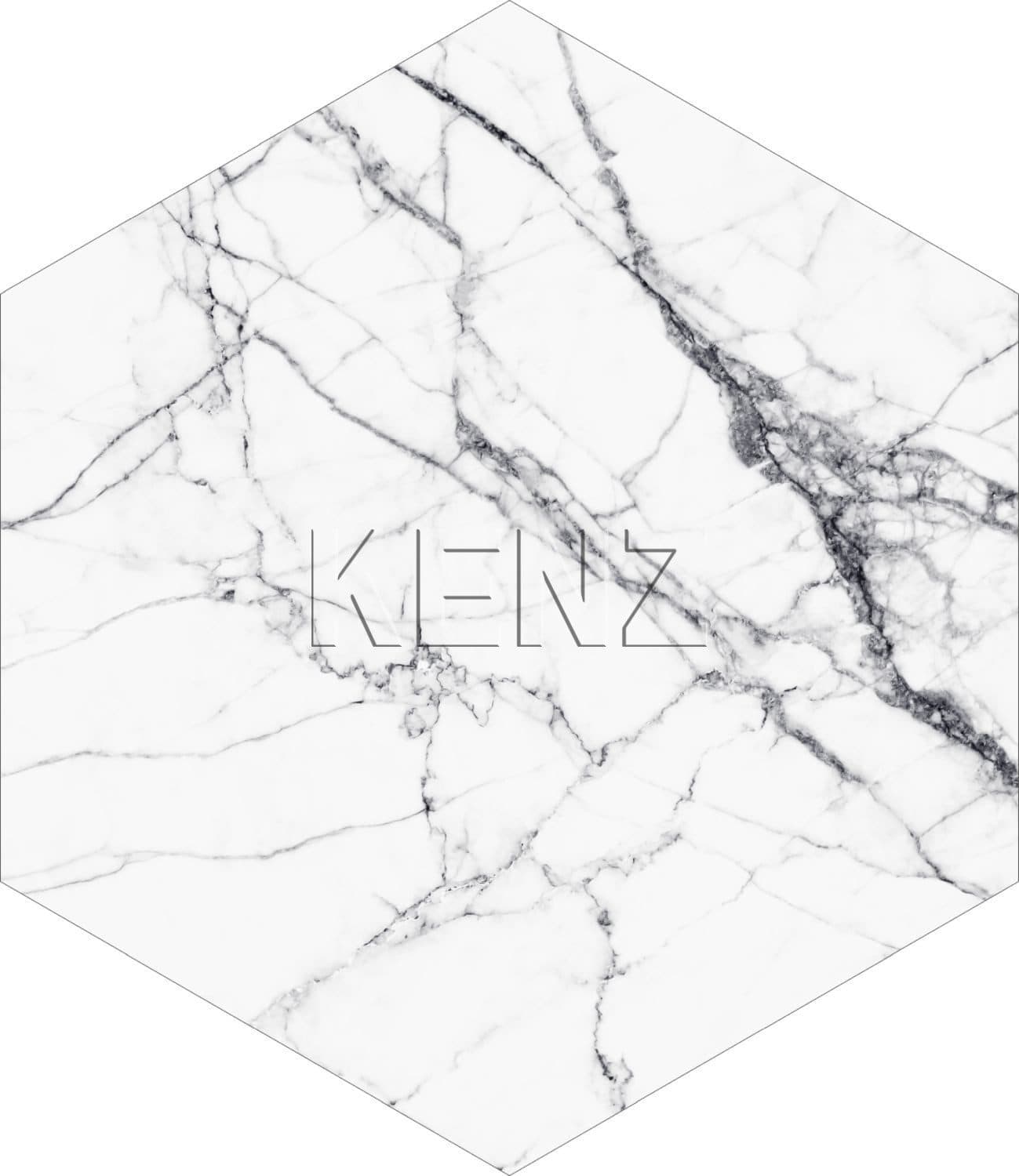 wall sticker marble black and white 159002