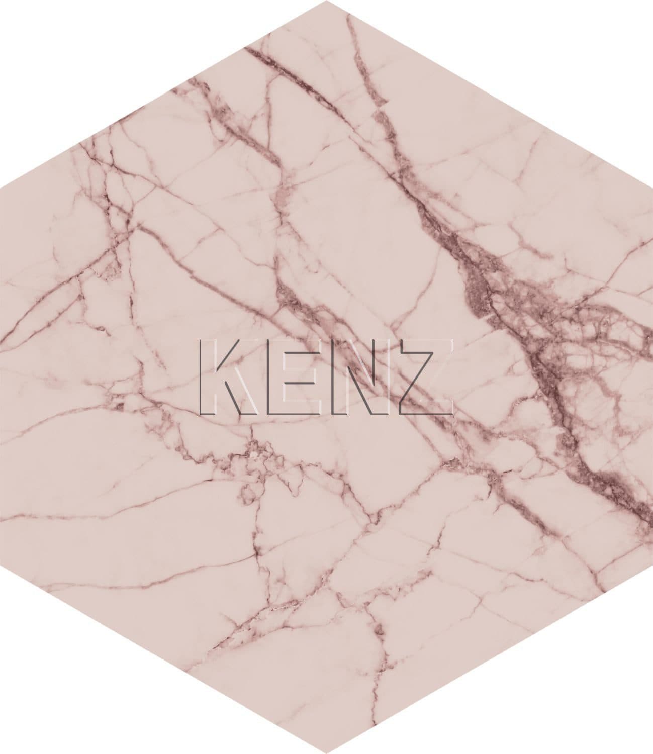 wall sticker marble gray pink 159003