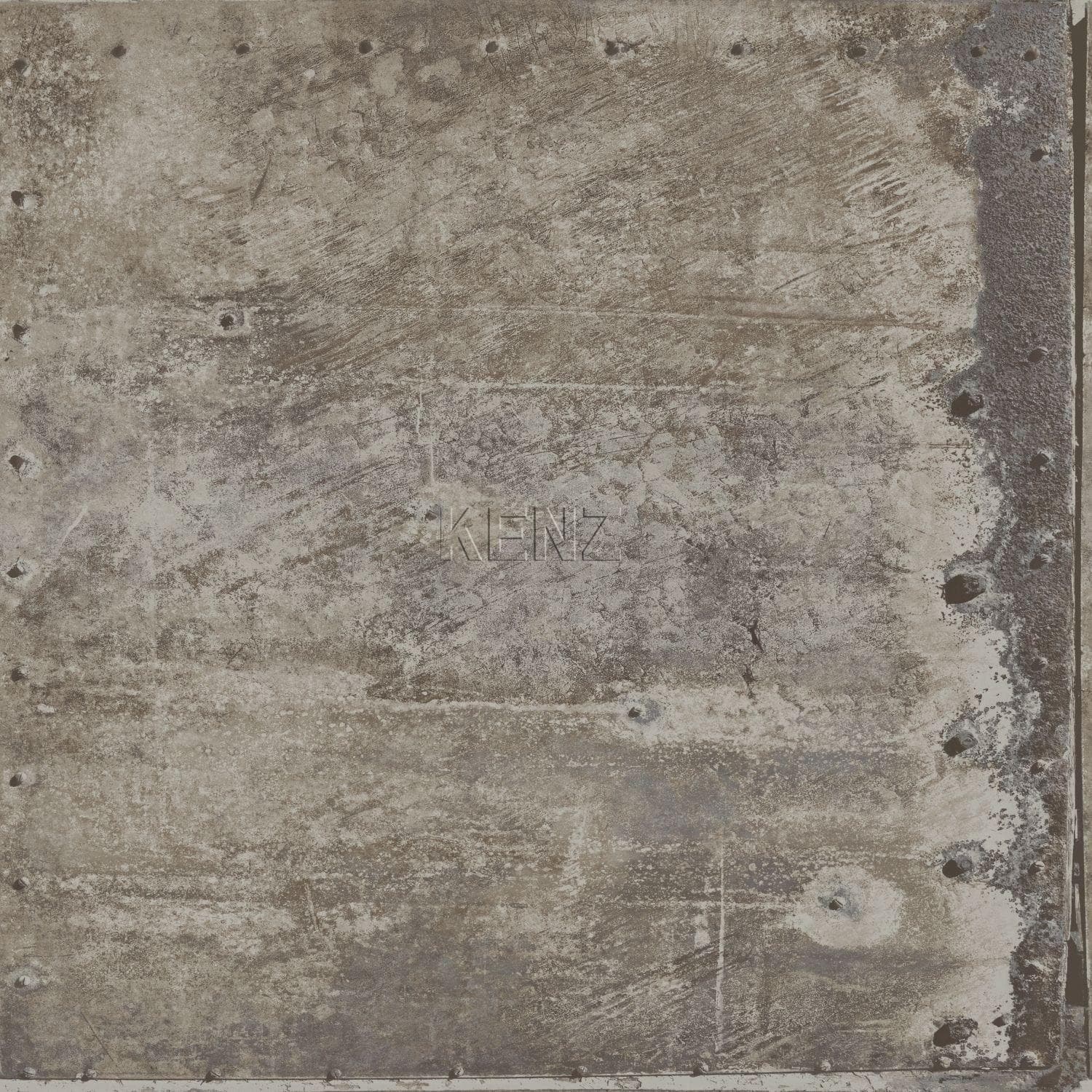 wallpaper large weathered rusty metal sheets with rivets industrial gray 337229