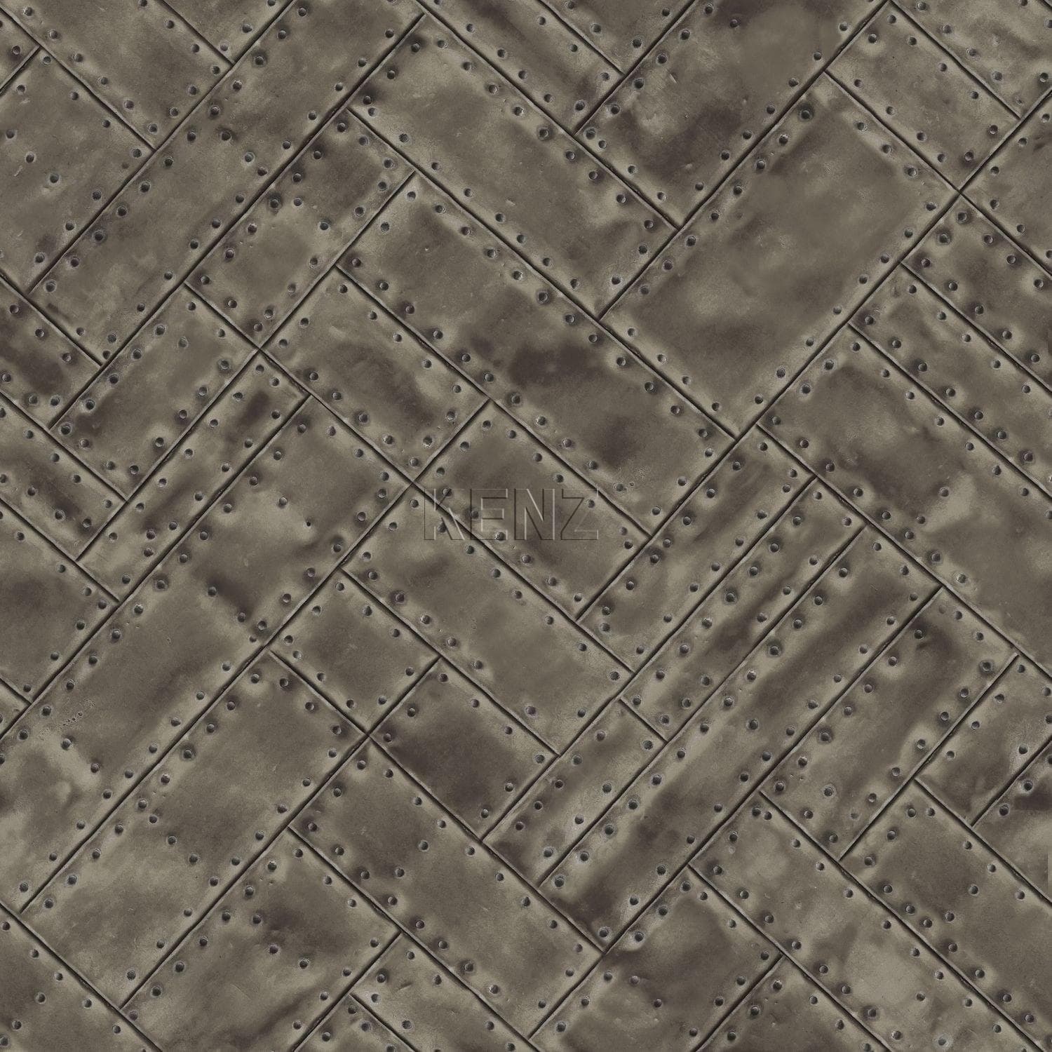 wallpaper metal plates brown 337244