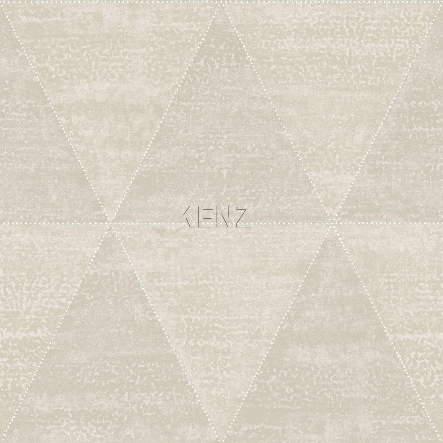 wallpaper metal triangles beige 337257