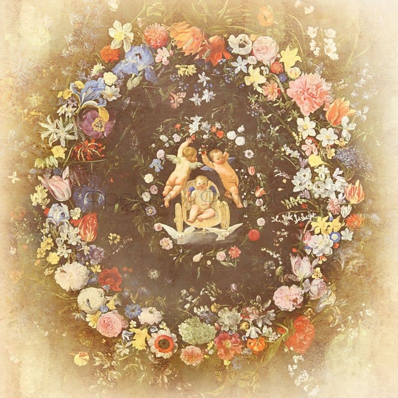 Angels In Flowers