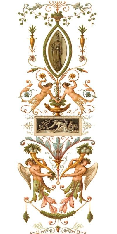 Classic Vertical Frieze