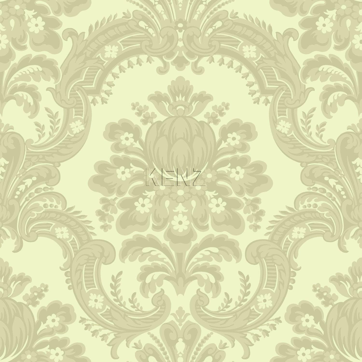 wallpaper ornaments light green 346525