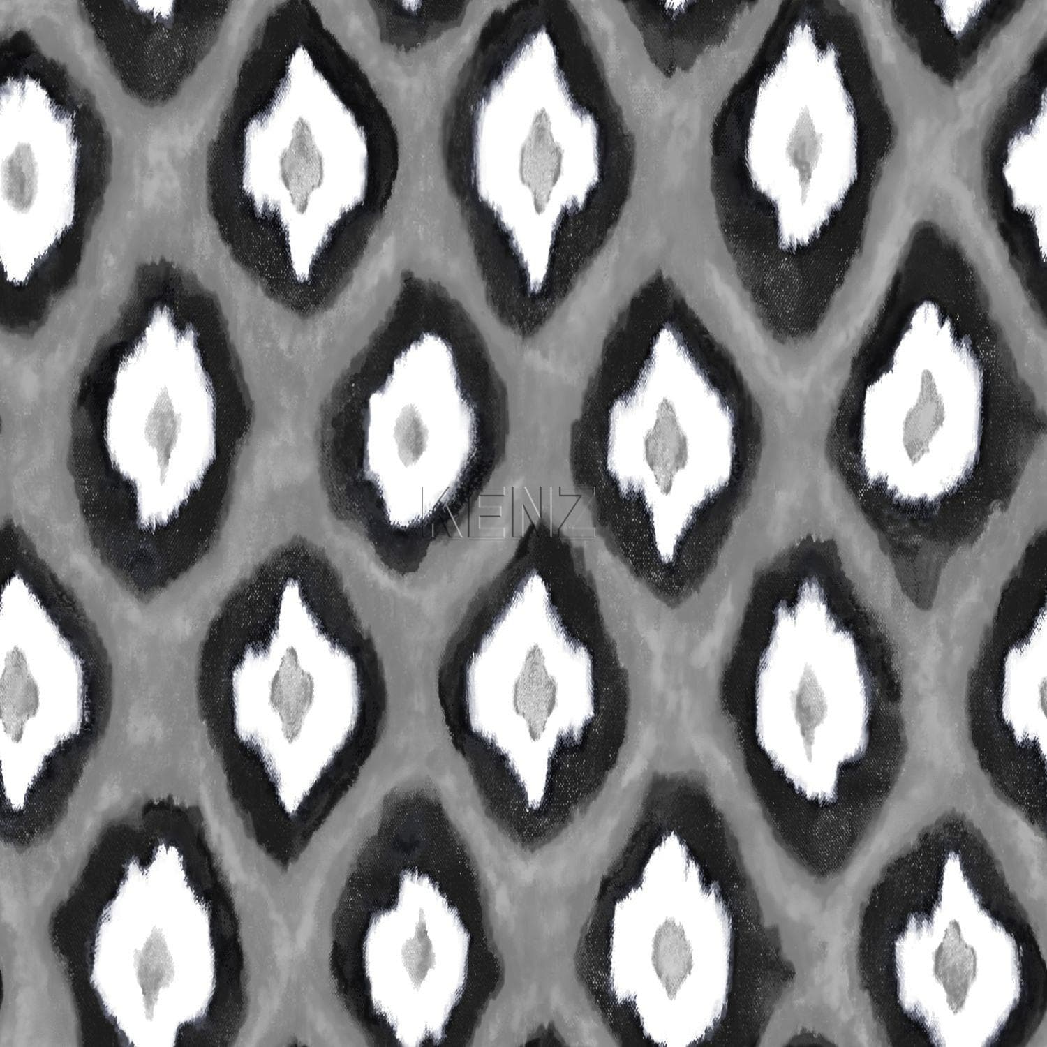 wallpaper ikat motif black and white 346919