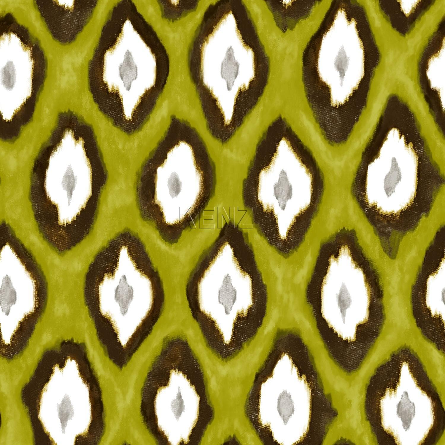 wallpaper ikat motif yellow ocher 346921