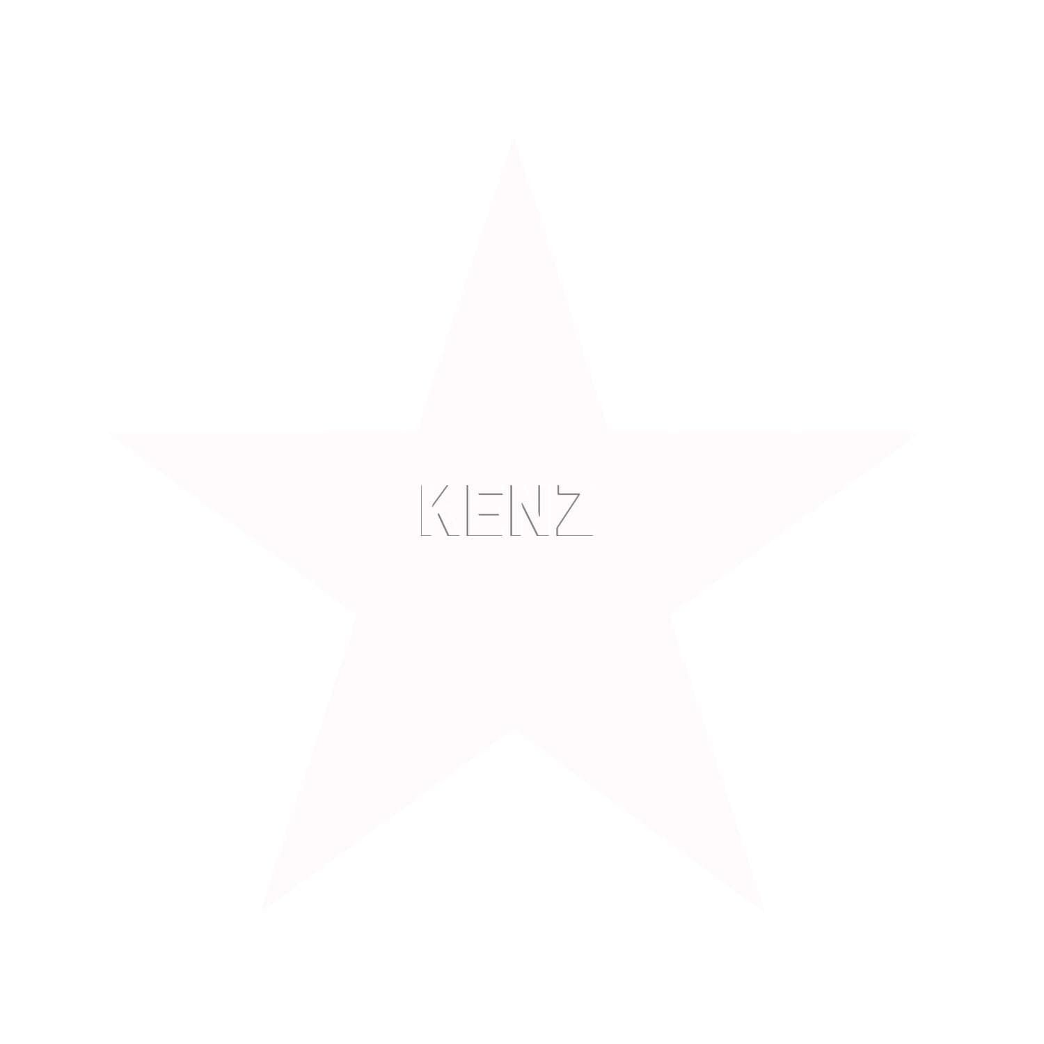 wallpaper big star powder pink and matt white 347504