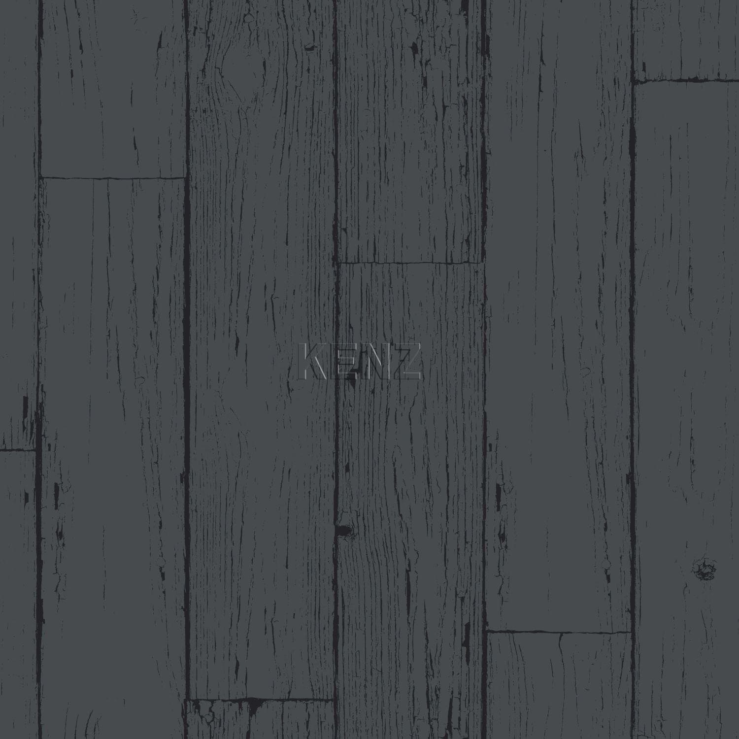 wallpaper weathered wooden planks dark gray 347537