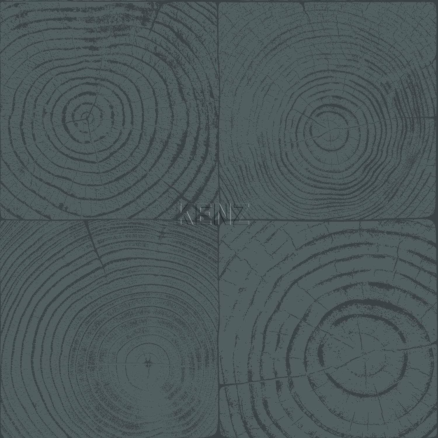 wallpaper cross section tree trunk emerald green 347549
