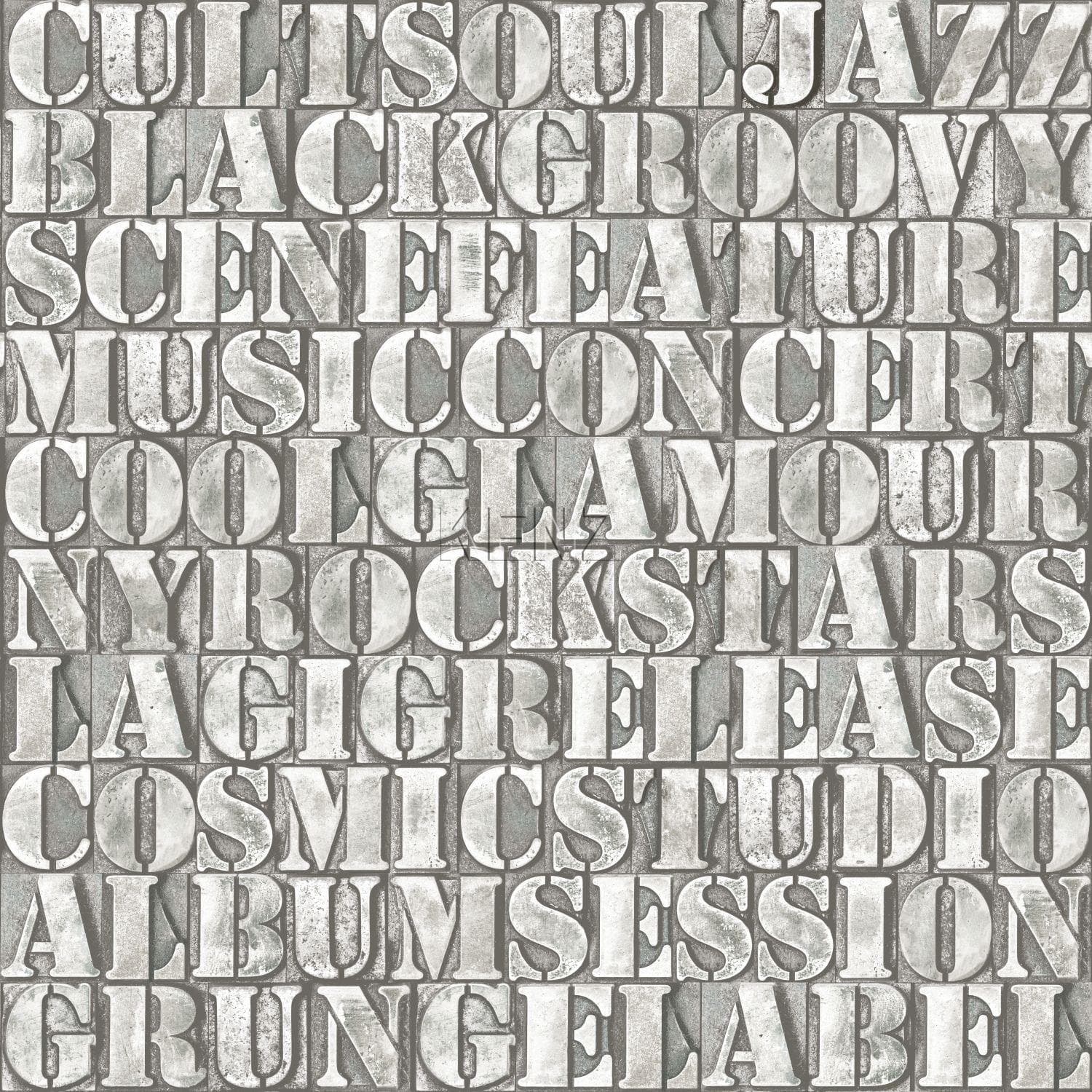 wallpaper old iron typesetting beige 347593