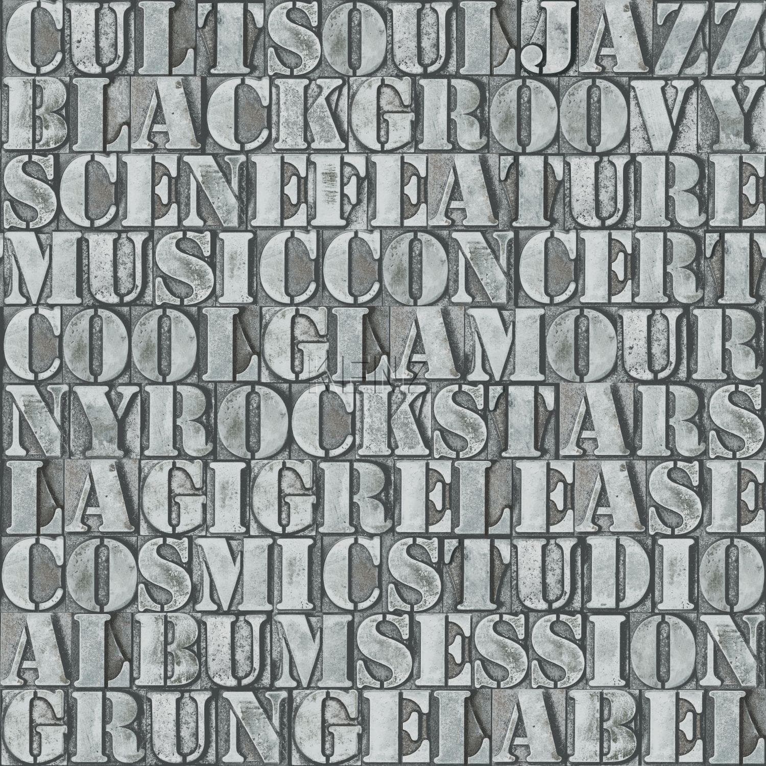 wallpaper old iron typesetting lagoon green 347595