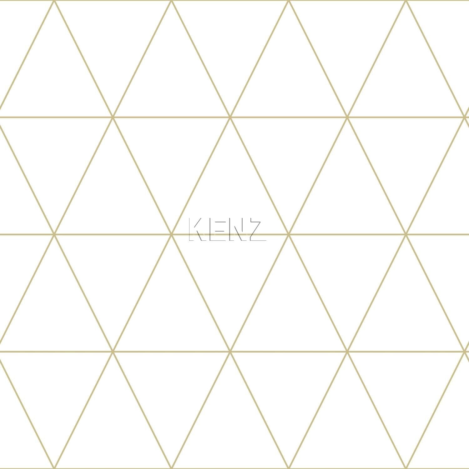 wallpaper graphic triangles white and gold 347682