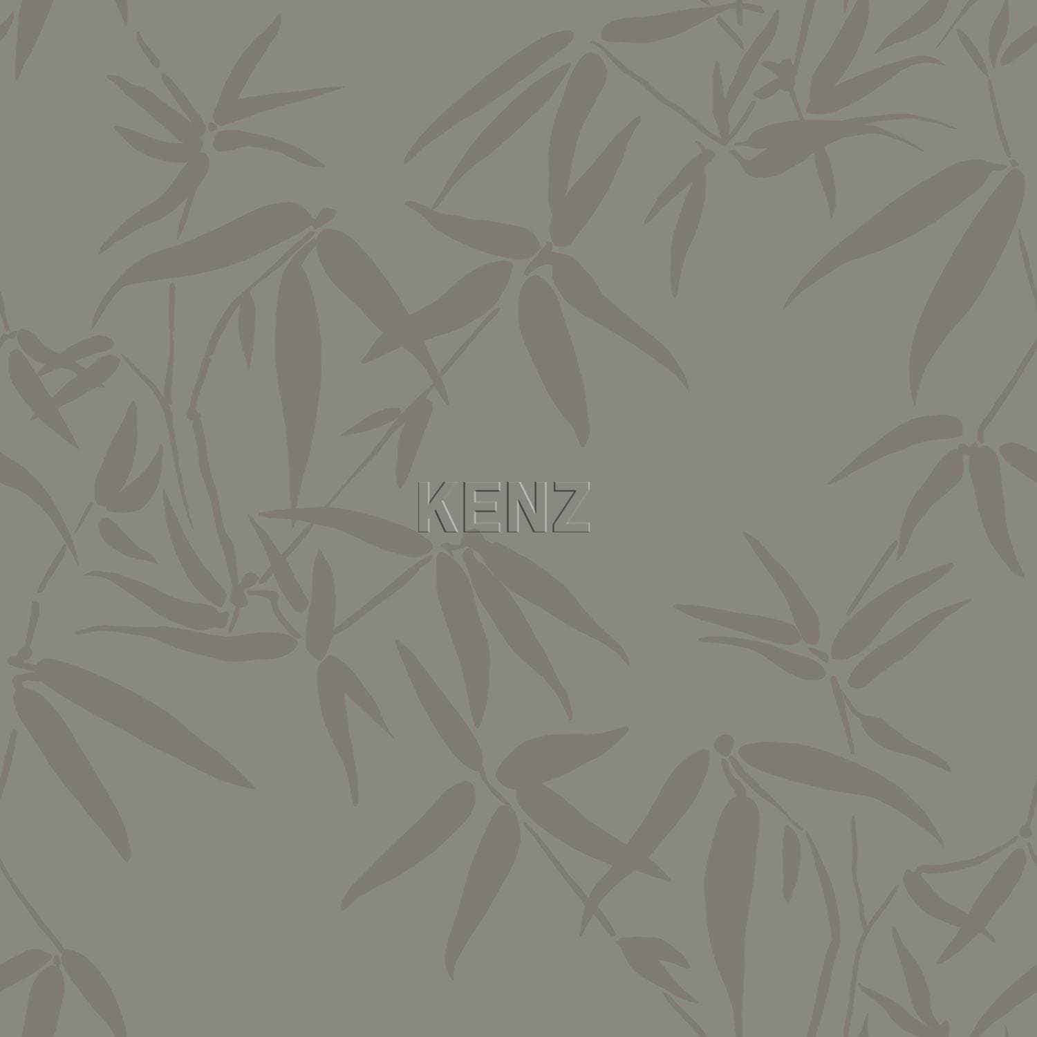 wallpaper bamboo leaves warm gray 347739