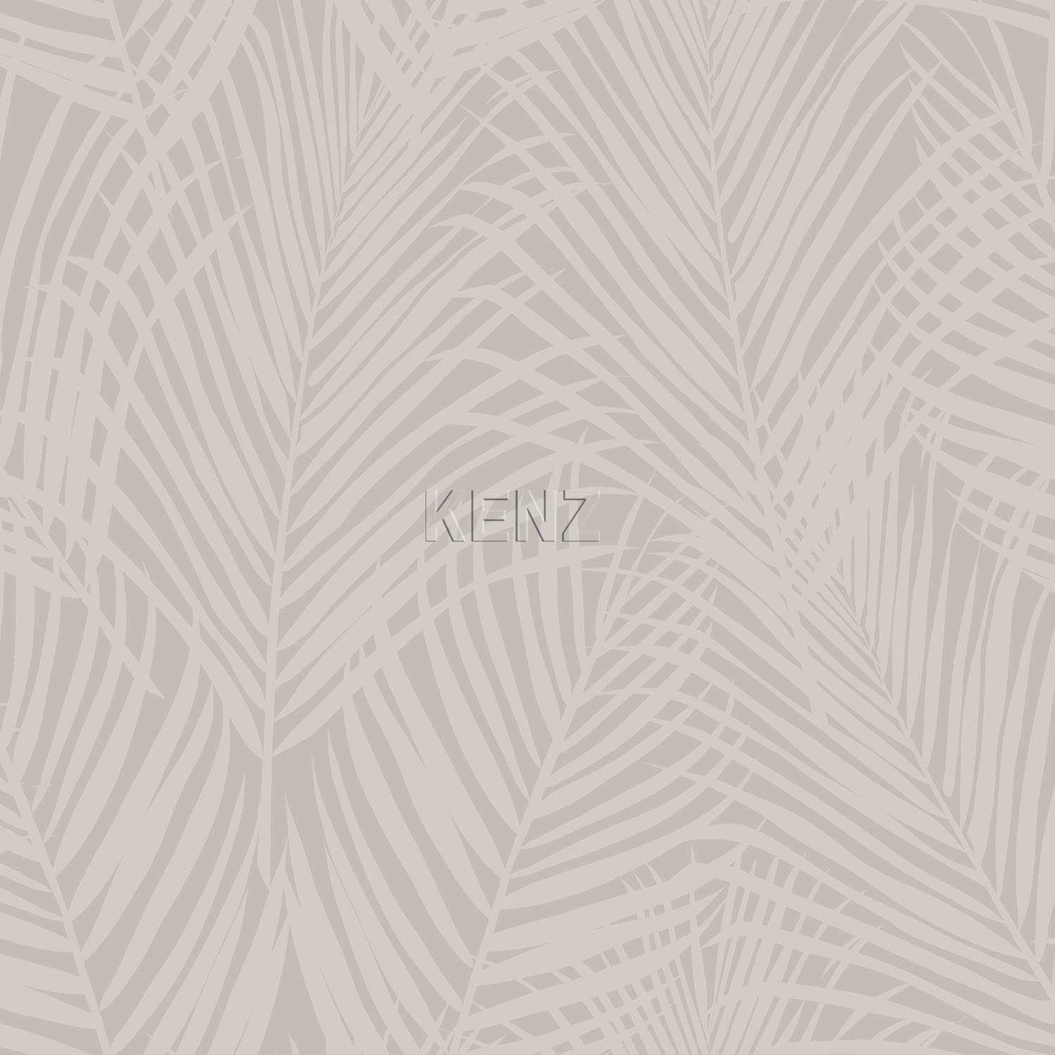wallpaper palm leaves taupe 347743