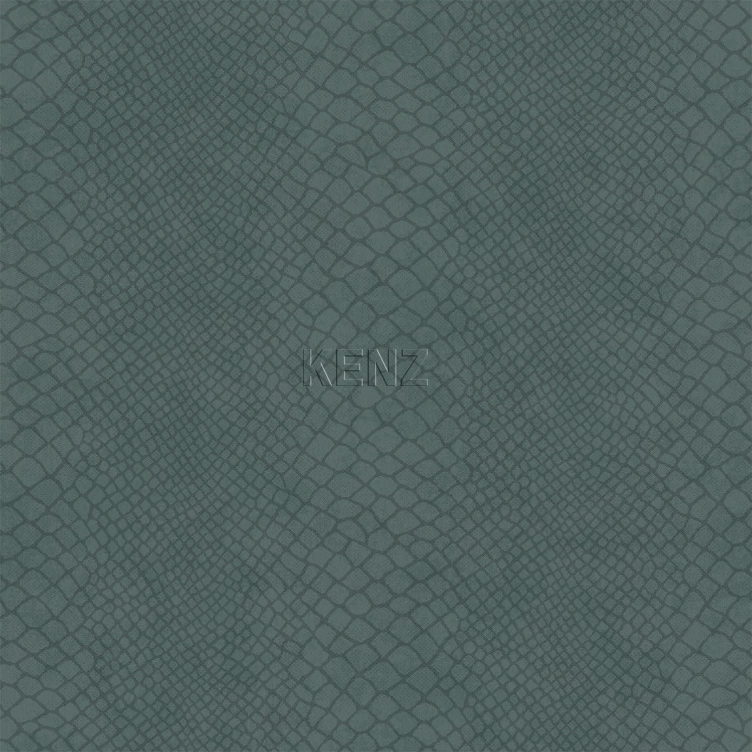 wallpaper snake print petrol blue 347770