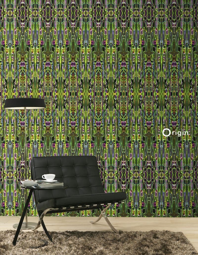 wallpaper XXL jungle fever motif black 356905