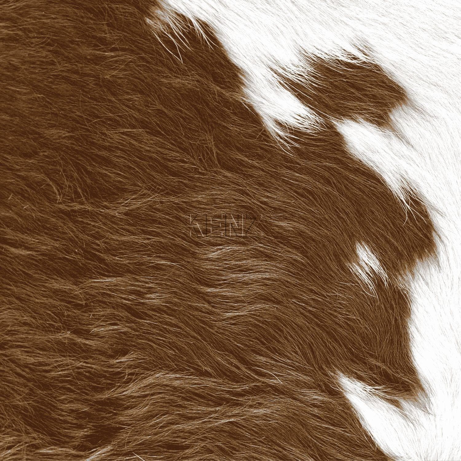 wallpaper XXL cowhide look brown and white 357242