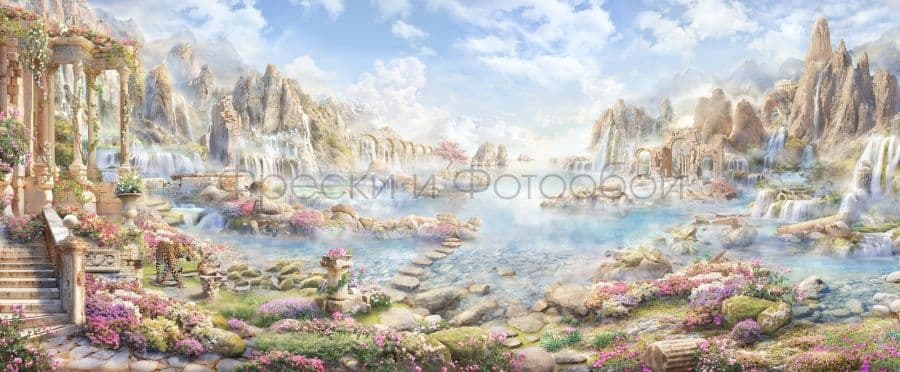 Fantastic Mountain Panorama