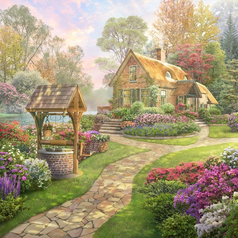 Fairy House In A Village