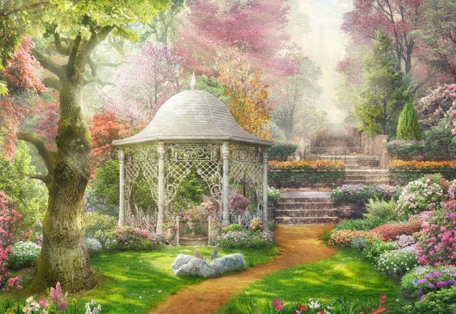 Arbour At A Path